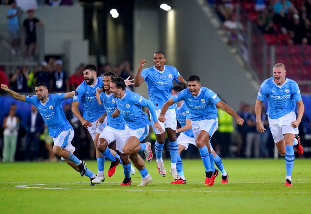 Supercoupe d'Europe : Manchester City bat Séville aux tirs au but et décroche son premier sacre