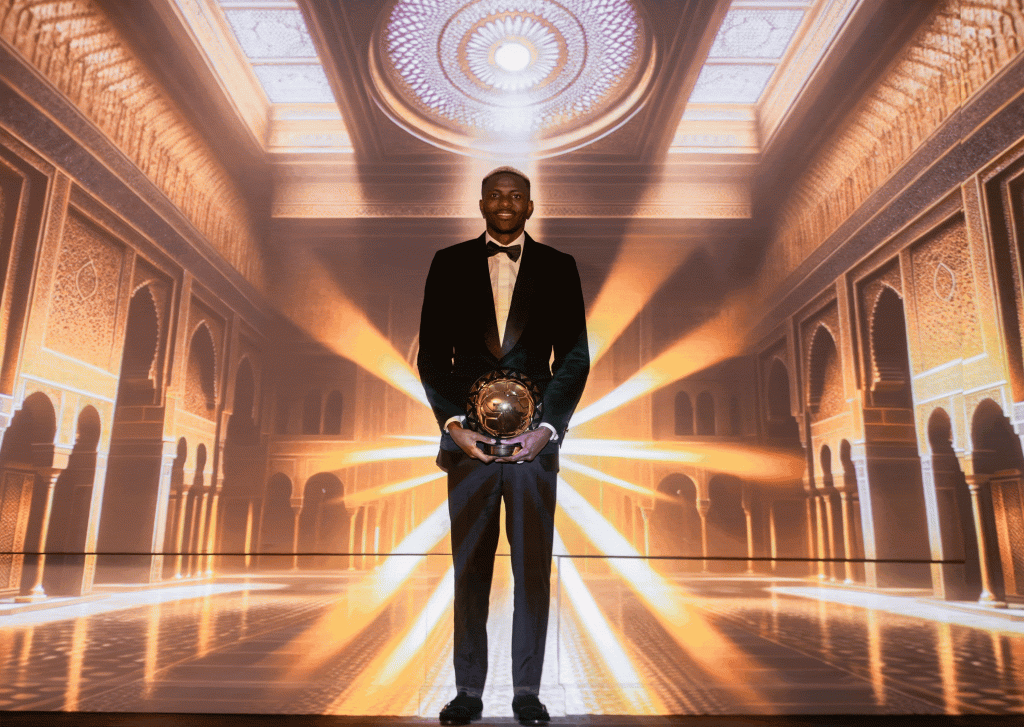 CAF Awards 2023 : Victor Osimhen vainqueur du titre du meilleur joueur de l'année
